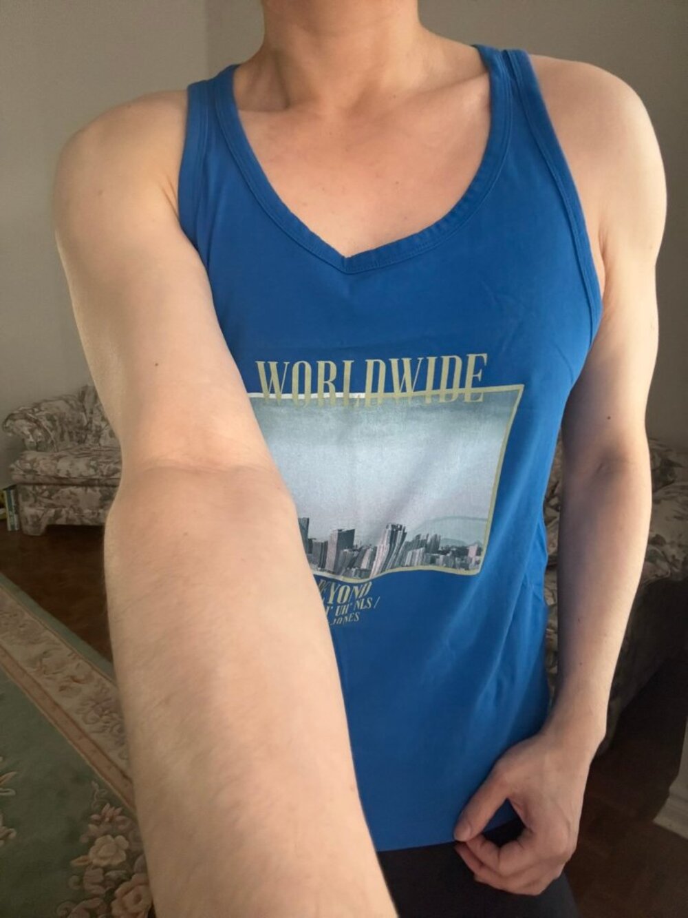 Jack & Jones Originals "WORLDWIDE BEYOND" Streetwear Tank Top
